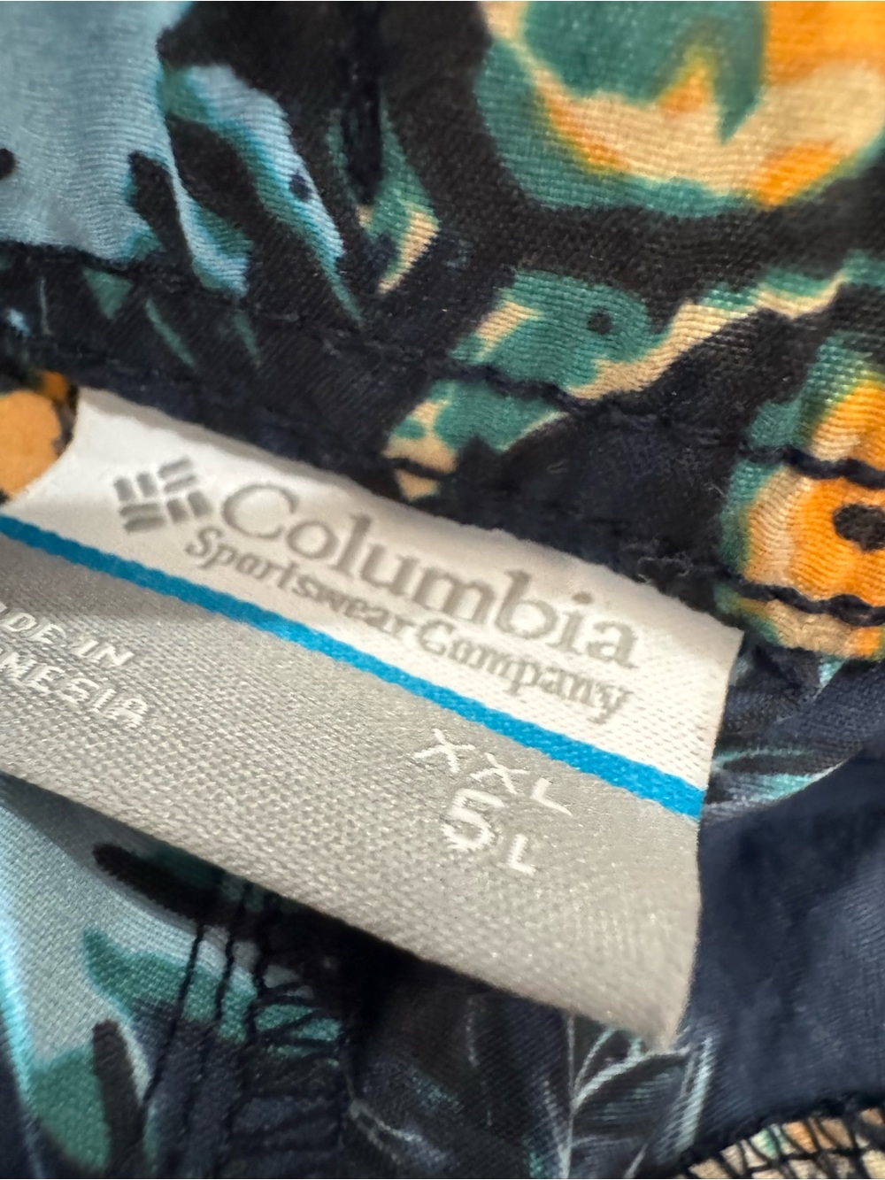 Columbia Sandy River Printed Shorts Womens Medium Multi Omni-Shade Regular - Picture 5 of 11